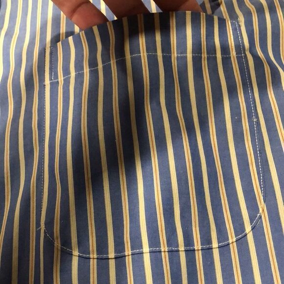 BROOK Brothers slim fit button down shirt size 16/34. - Picture 4 of 6